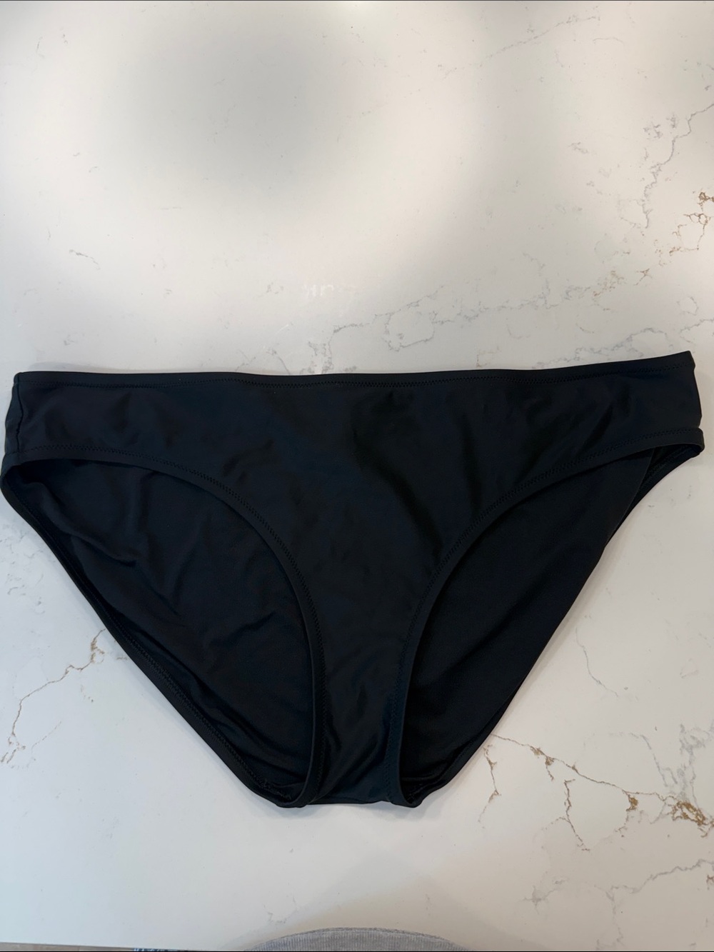 J. Crew Black Bikini Bottom - Classic Low-Rise Swim Brief